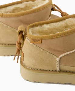 Ugg Enkellaars W Ultra Mini Crafted Regenerate Beige