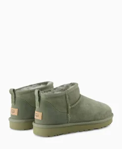 Ugg Enkellaars Winterboot Classic Ultra Mini Khaki
