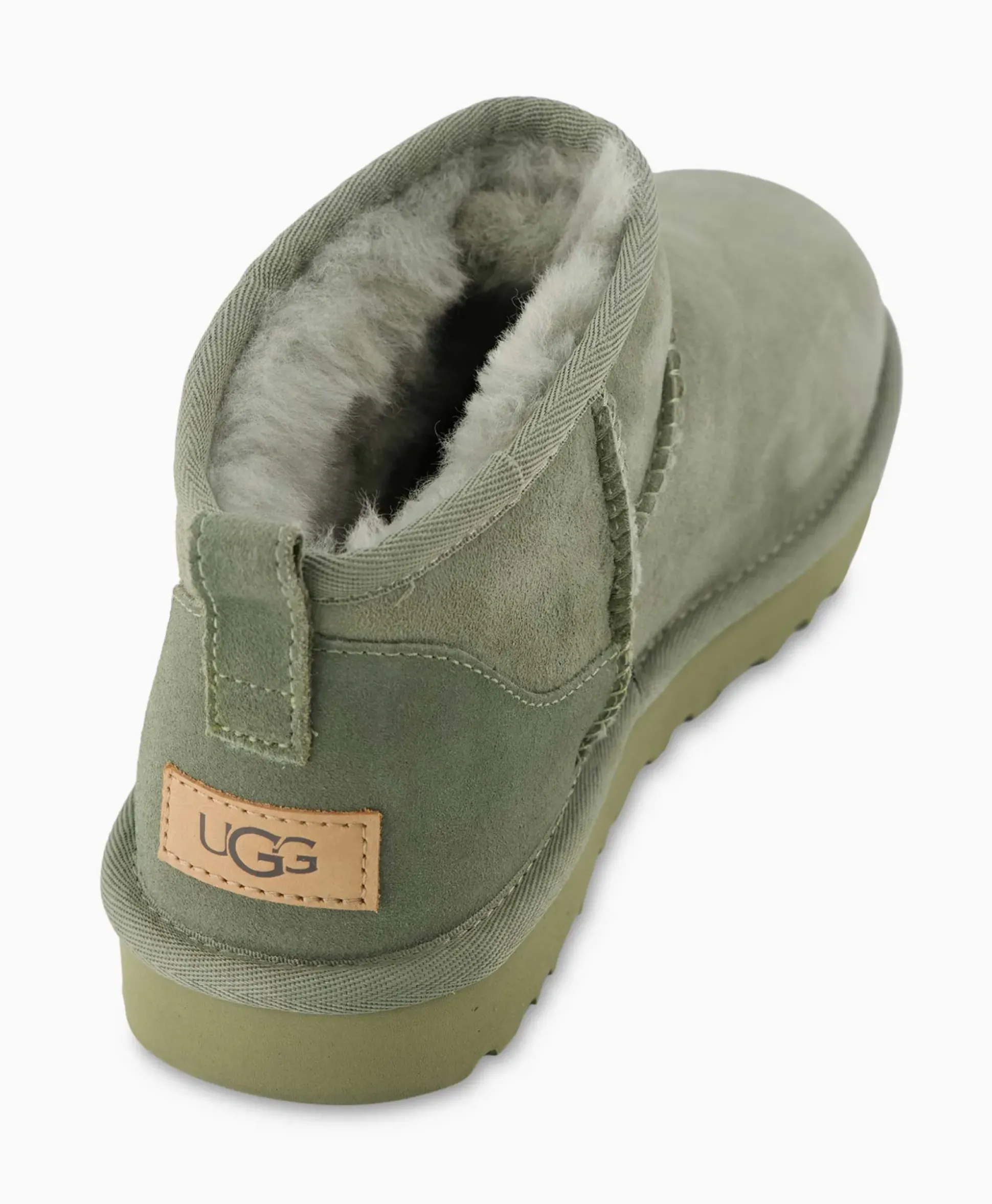 Ugg Enkellaars Winterboot Classic Ultra Mini Khaki