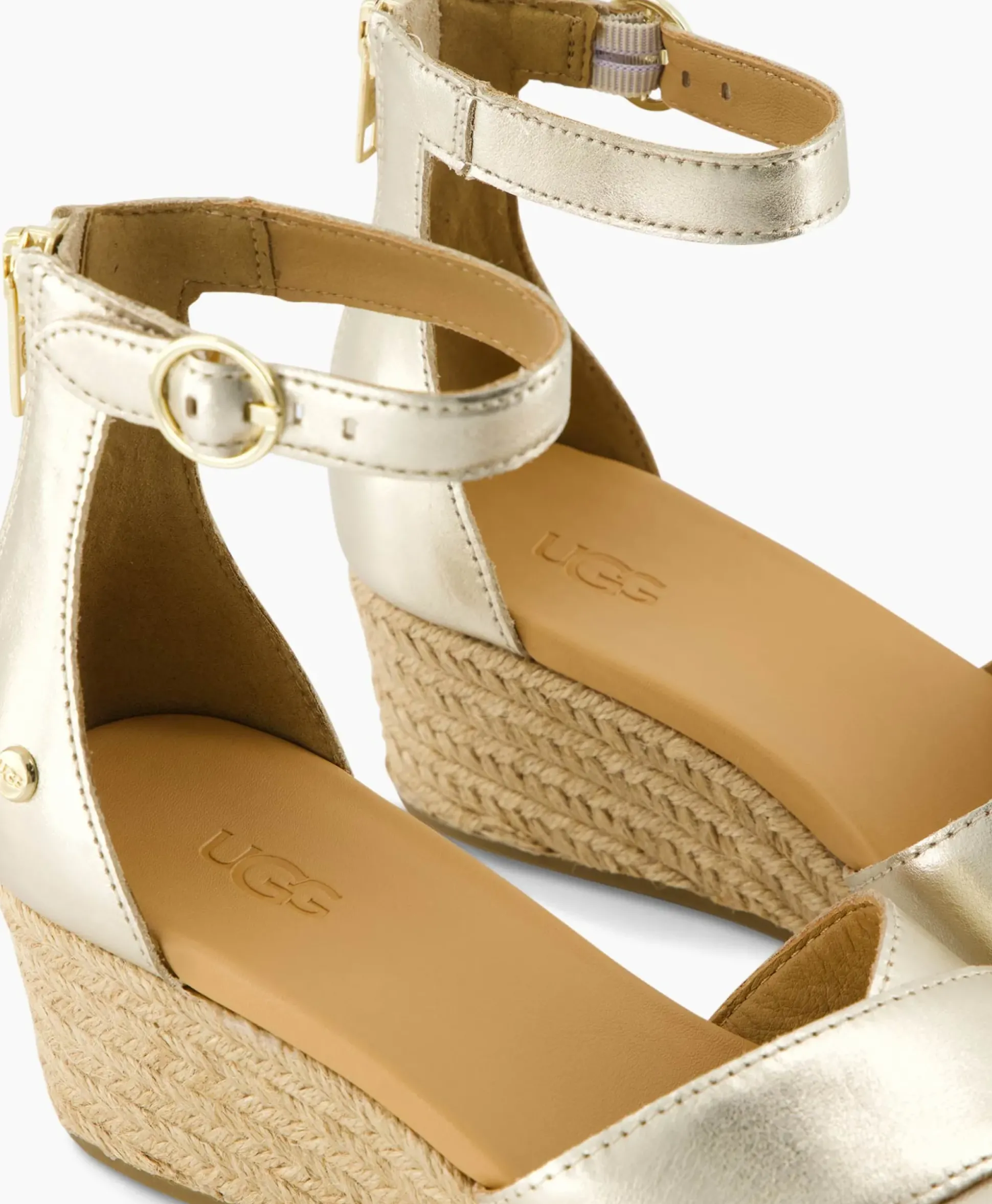 Ugg Sandaal Eugenia Goud