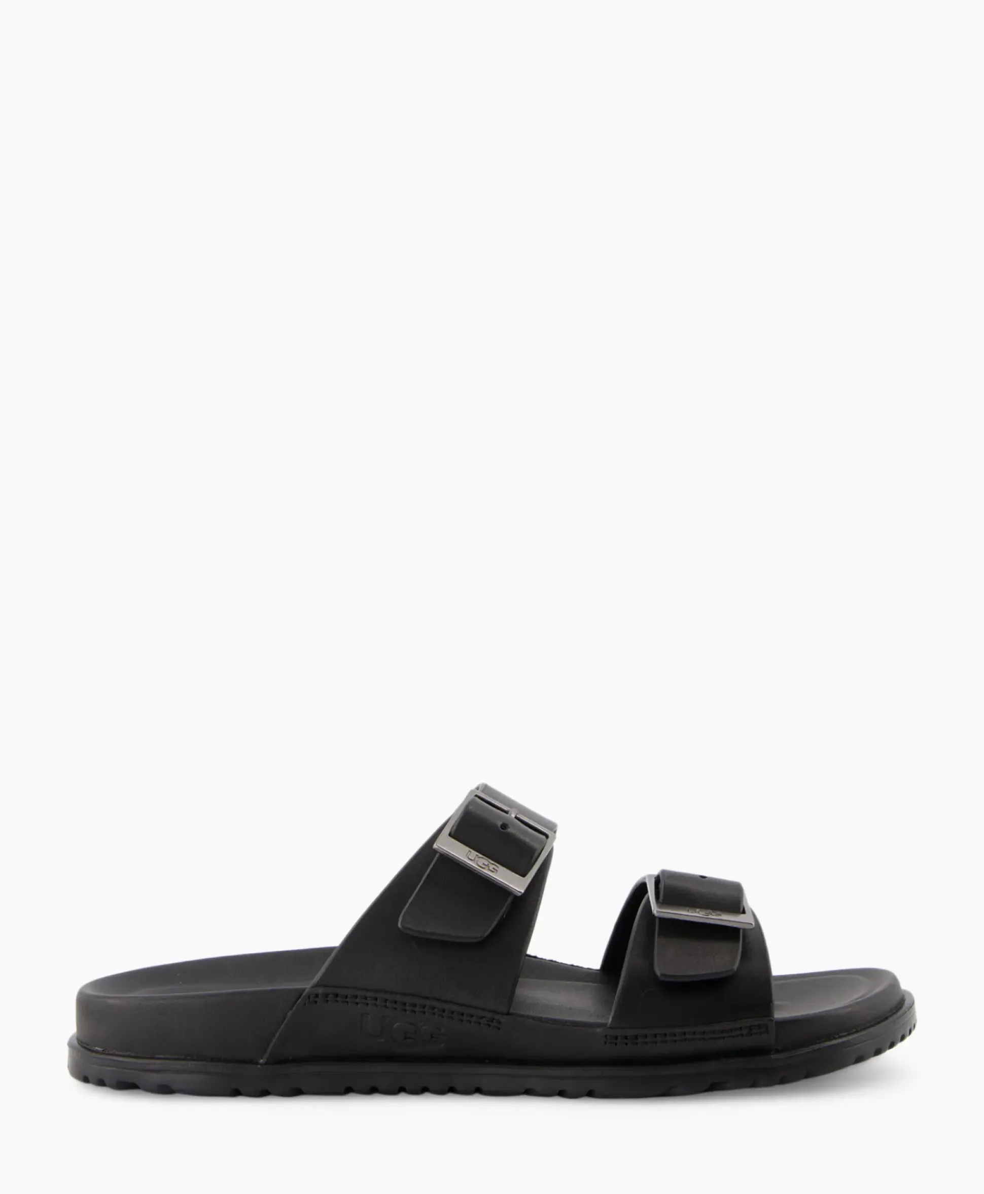 Ugg Sandaal Wainscott Buckle Slide Black Jeans