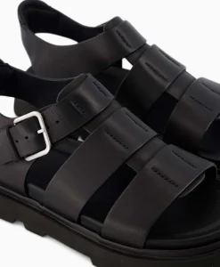 Ugg Sandaal Zonder Hak Capitelle Strap Zwart