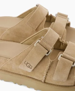 Ugg Sandaal Zonder Hak W Goldenstar Hi Slide Beige