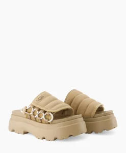 Ugg Sandaal Zonder Hak W Callie Beige