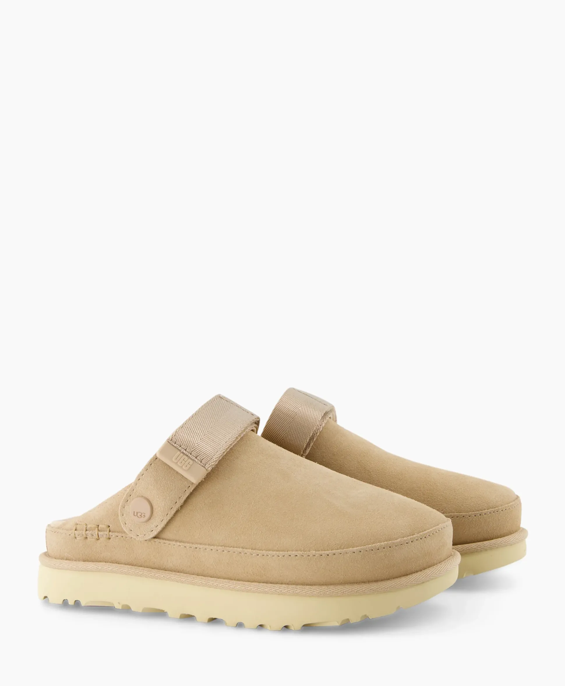 Ugg Sandaal Zonder Hak W Goldenstar Clog Beige