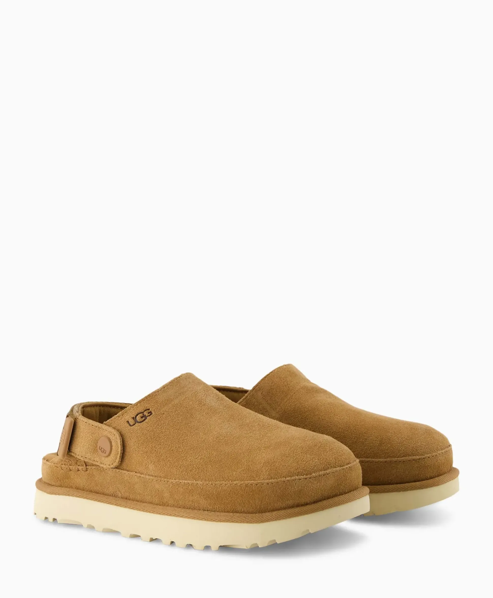 Ugg Sandaal Zonder Hak W Goldenstar Clog Bruin