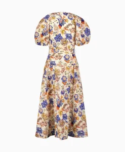 Ulla Johnson Midi Jurk Carina Oranje