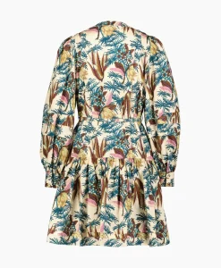 Ulla Johnson Mini Jurk Karina Midden Geel