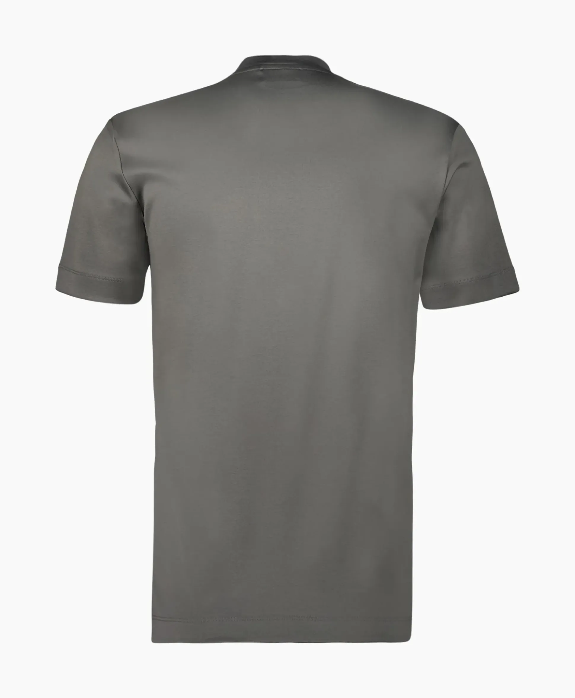 Valenza T-Shirt Interlock Supima Donkergrijs