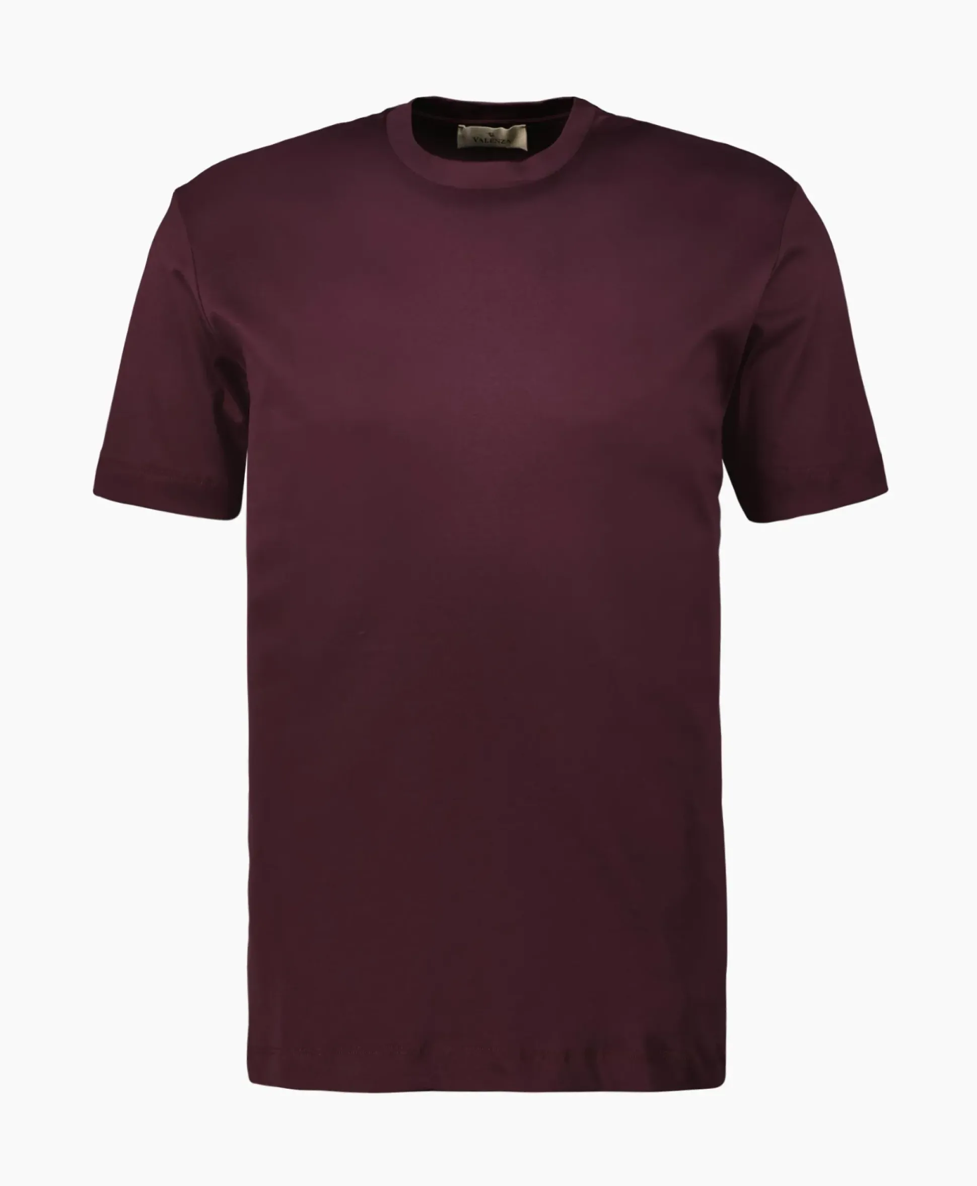 Valenza T-Shirt Interlock Supima Bordeaux