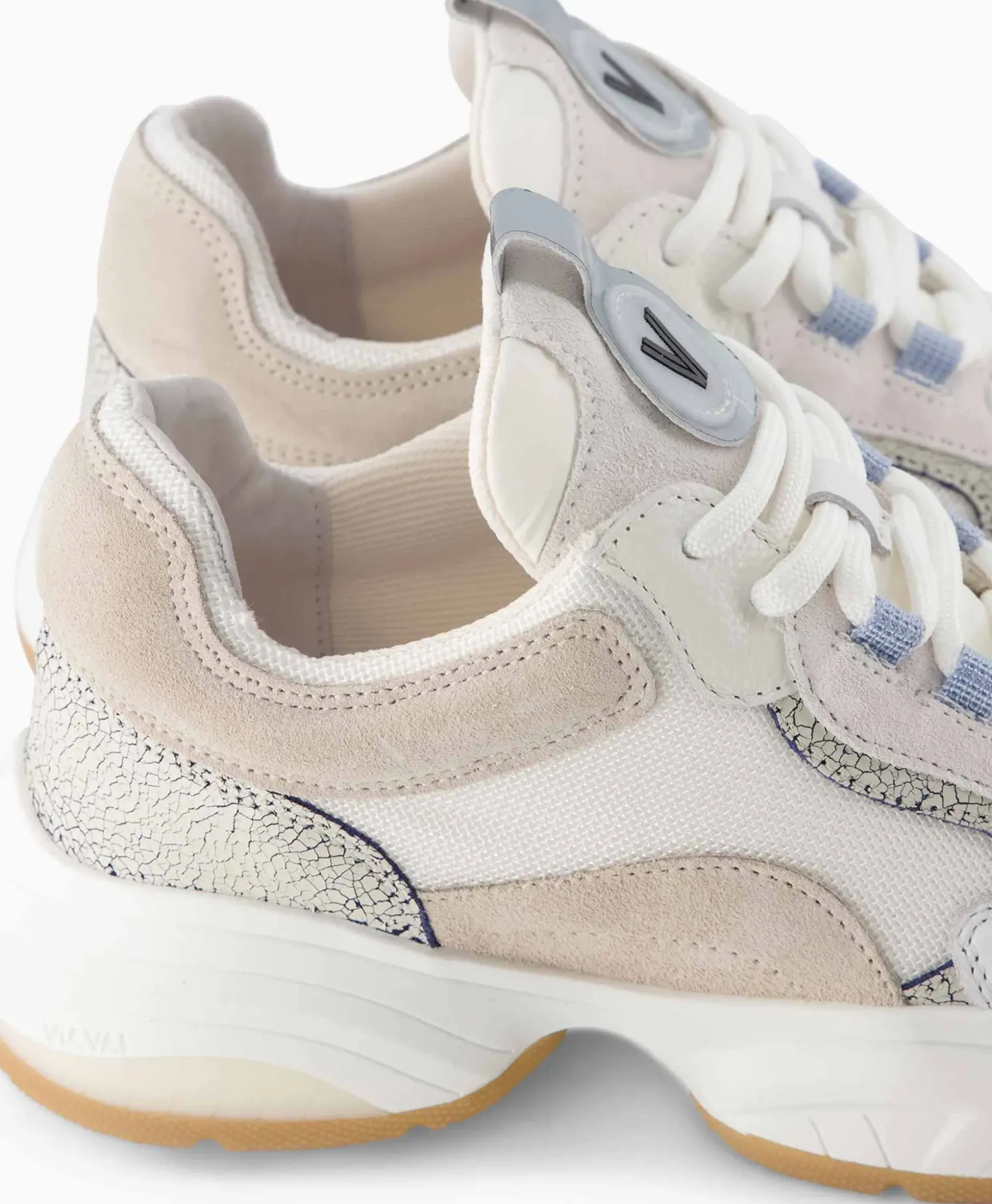 Via Vai Sneaker Pepper Finn Wit