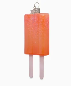 Vondels Vondels Kerstbal Ijsje Oranje
