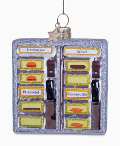 Vondels Vondels Kerstbal Snackwand Zilver