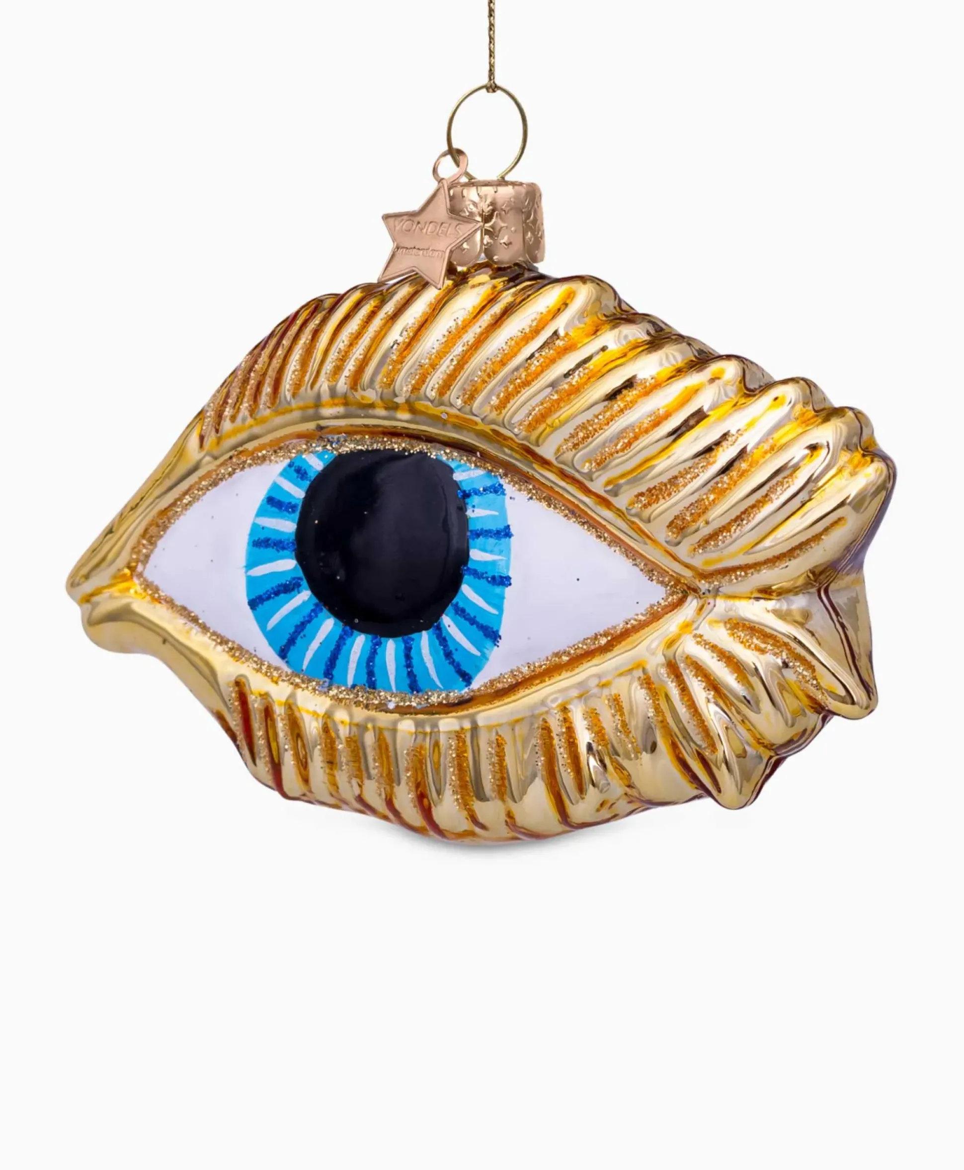 Vondels Vondels Kerstbal Oog Goud