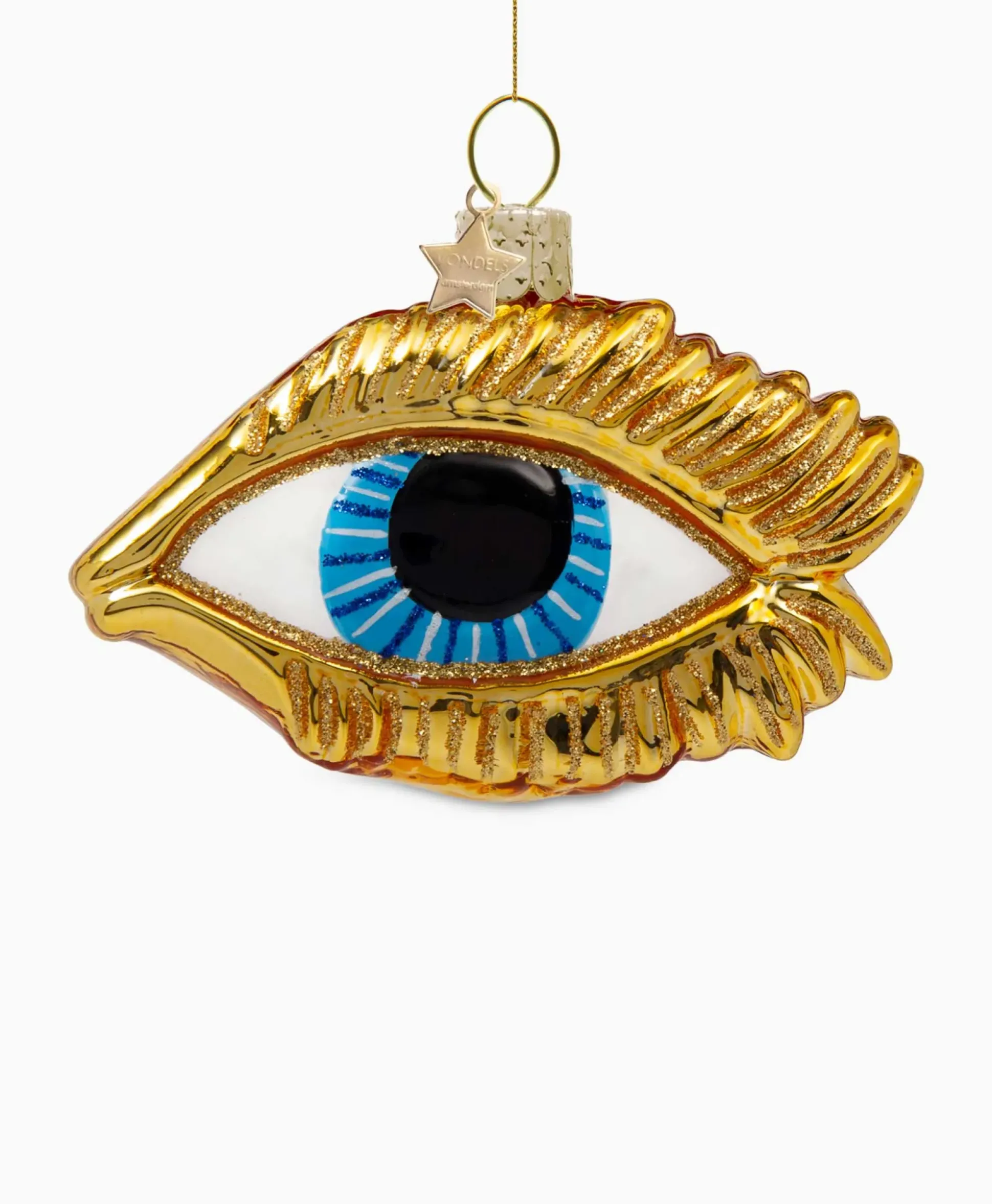 Vondels Vondels Kerstbal Oog Goud