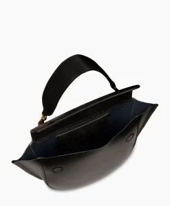 Wandler Crossbody Tas Hortensia Medium Zwart