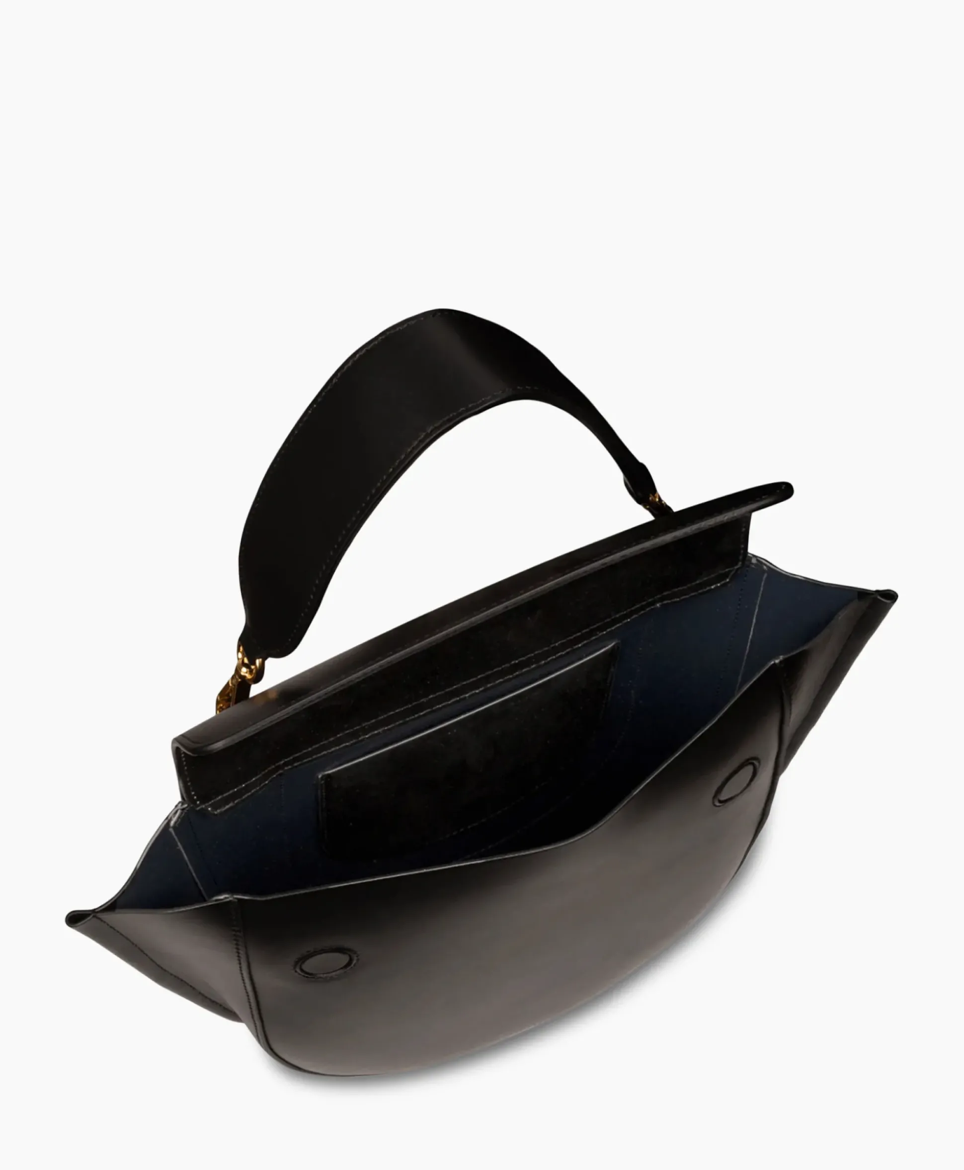 Wandler Crossbody Tas Hortensia Medium Zwart