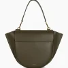 Wandler Crossbody Tas Hortensia Medium Taupe