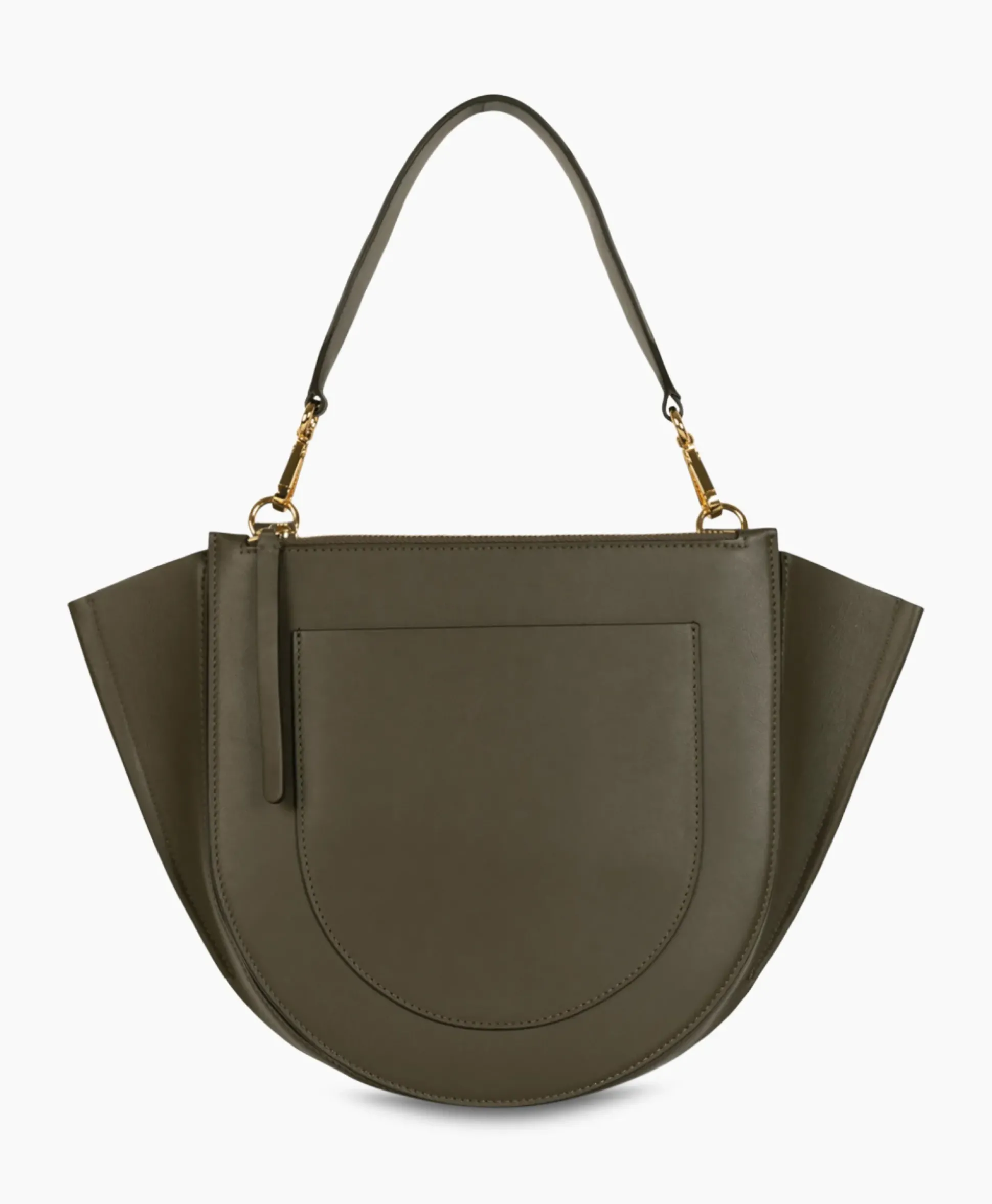 Wandler Crossbody Tas Hortensia Medium Taupe