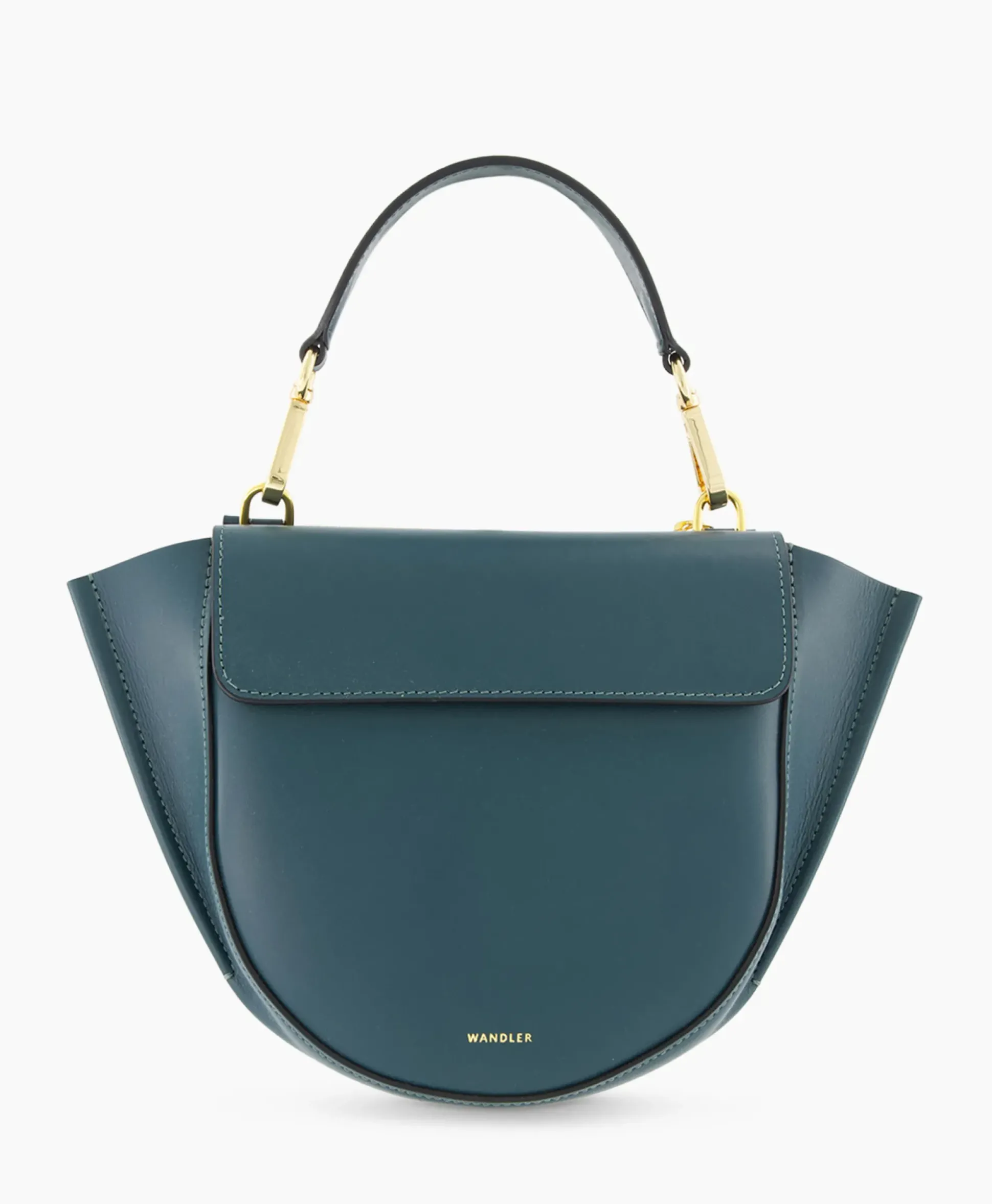 Wandler Crossbody Tas Hortensia Mini Petrol
