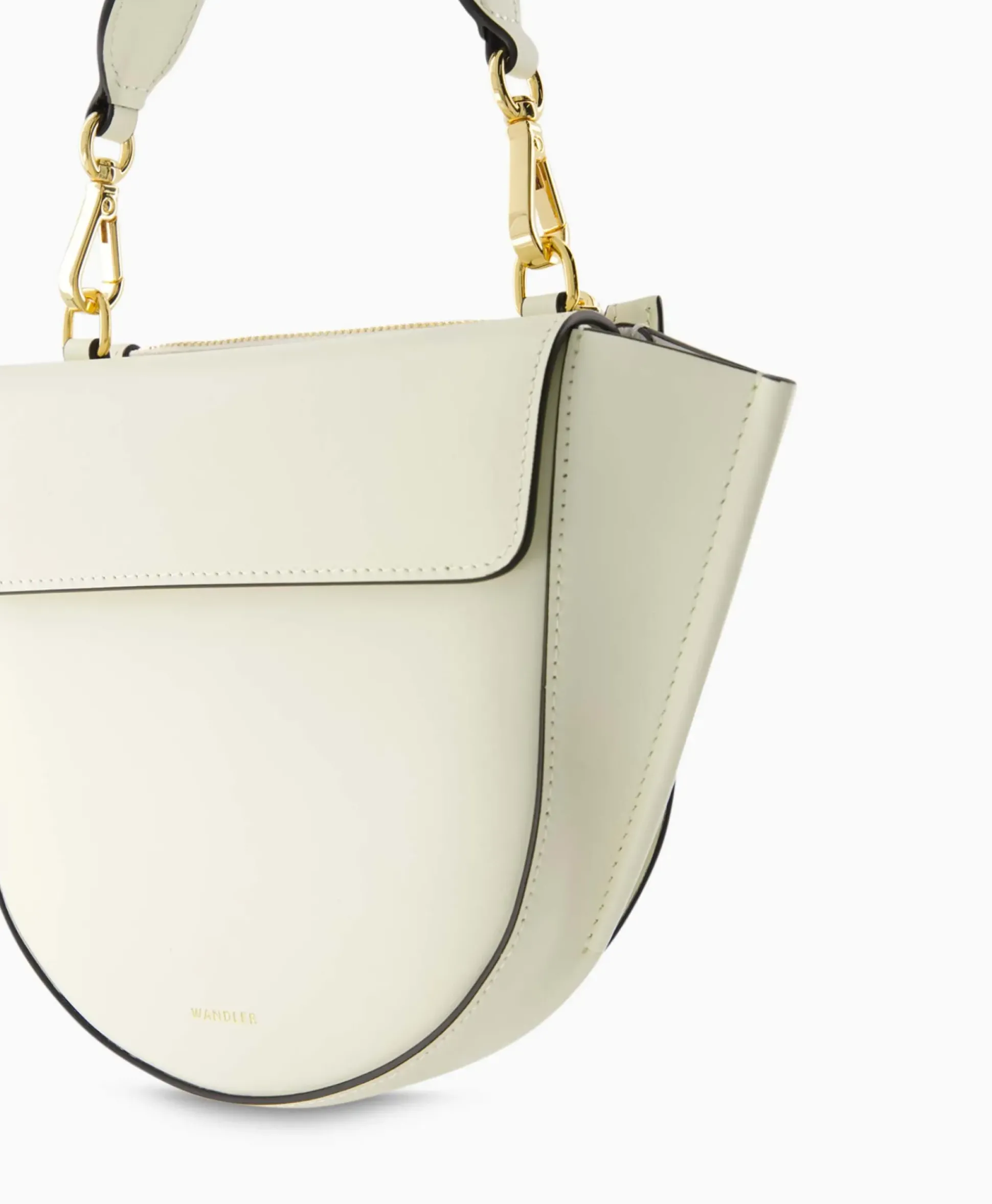 Wandler Crossbody Tas Hortensia Mini Ecru