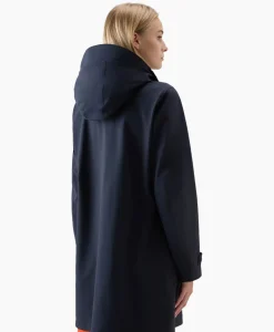 Woolrich Parka High Tech Bonded Donker Blauw