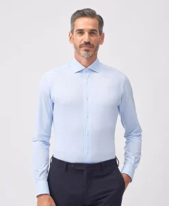 Xacus Active Shirt Licht Blauw
