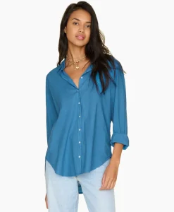 Xirena Blouse Beau Petrol