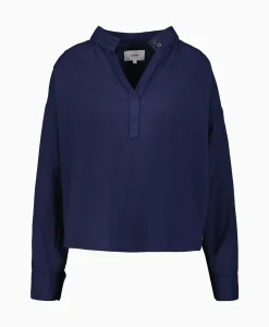 Xirena Blouse Corey Donker Blauw