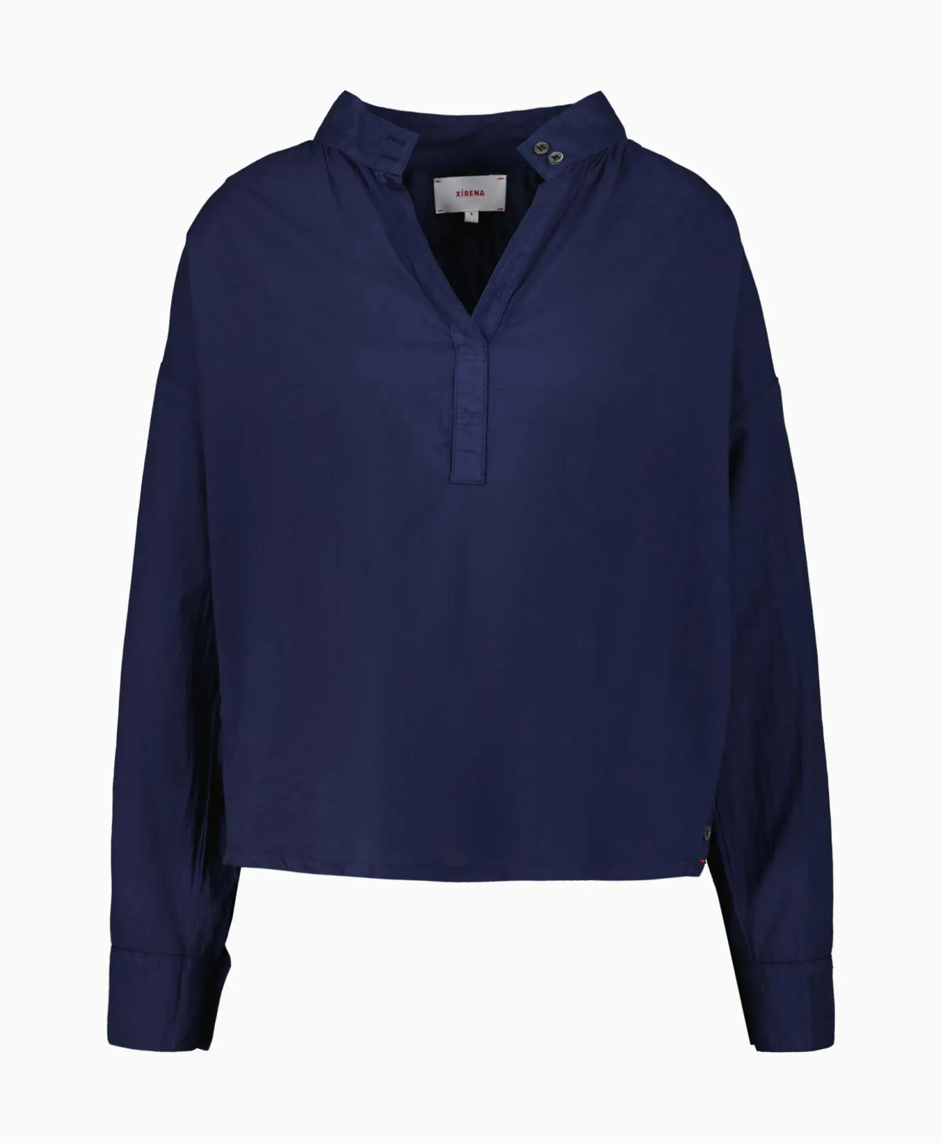 Xirena Blouse Corey Donker Blauw