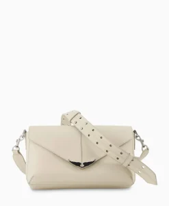 Zadig & Voltaire Crossbody Tas Borderline Daily Grained Leath Ecru