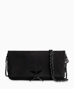 Zadig & Voltaire Crossbody Tas Rock Soft Savage Zwart