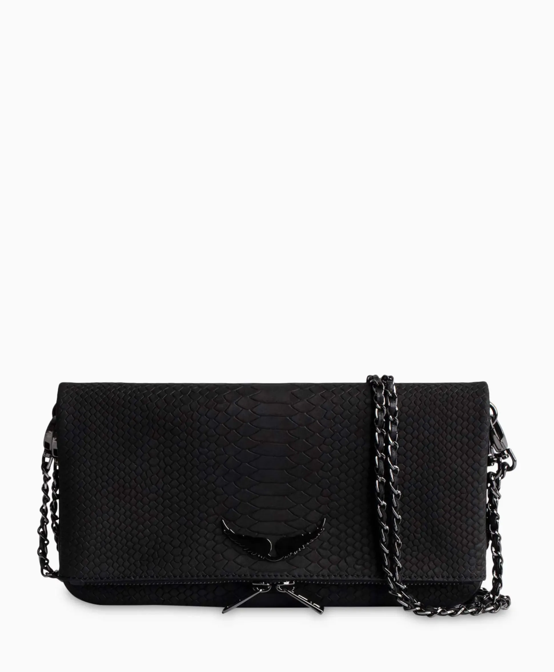 Zadig & Voltaire Crossbody Tas Rock Soft Savage Zwart
