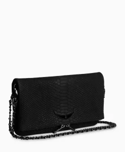 Zadig & Voltaire Crossbody Tas Rock Soft Savage Zwart