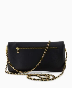 Zadig & Voltaire Crossbody Tas Rock Grained Leather Zwart