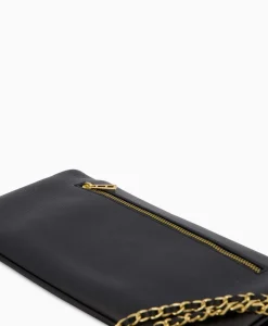 Zadig & Voltaire Crossbody Tas Rock Grained Leather Zwart