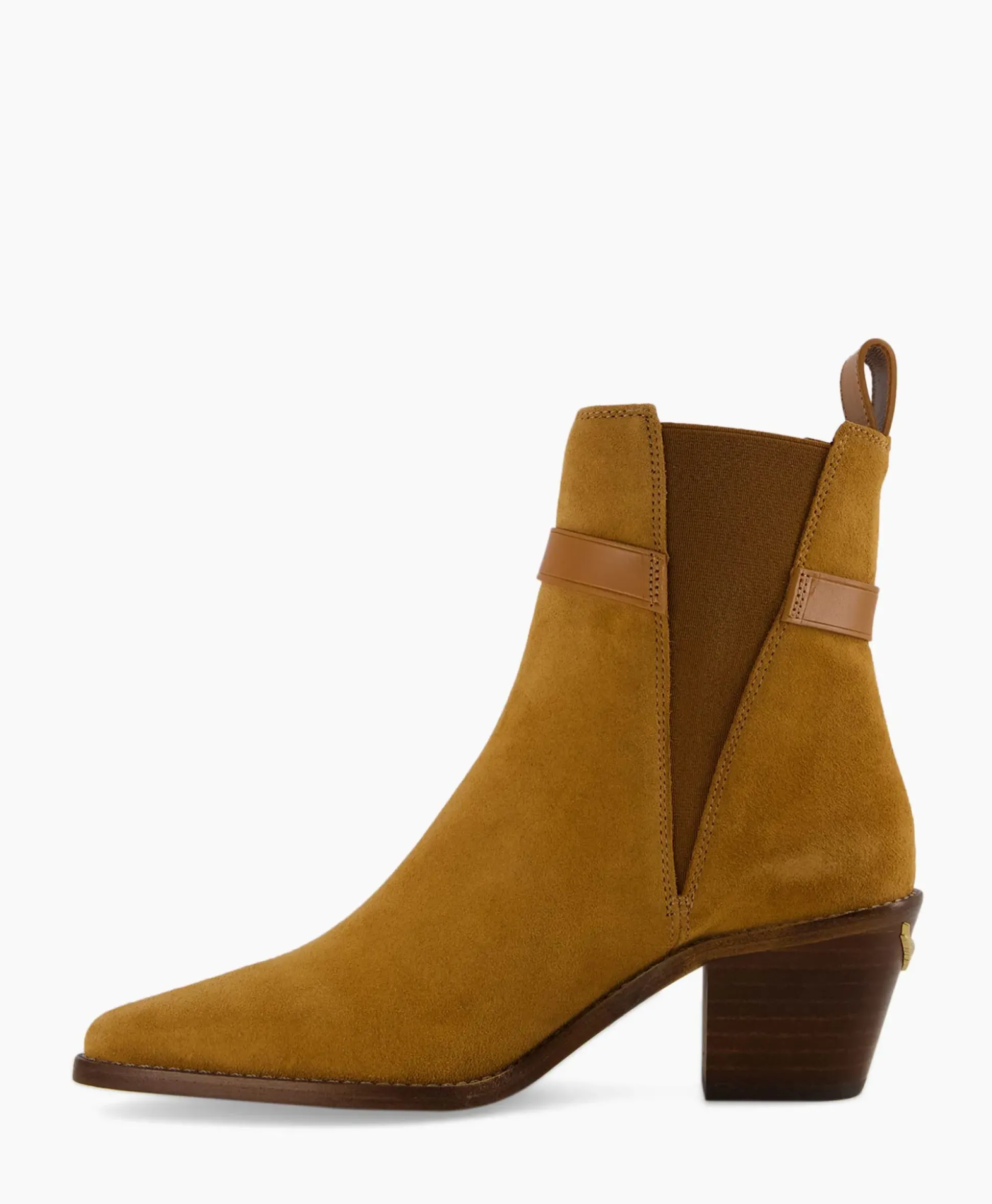 Zadig & Voltaire Enkellaars Tyler Cecilia Suede Bruin