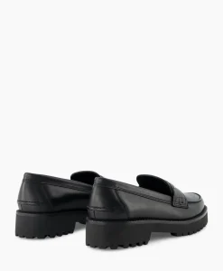 Zadig & Voltaire Loafer Joecassin Semy-Shiny Calfskin Zwart