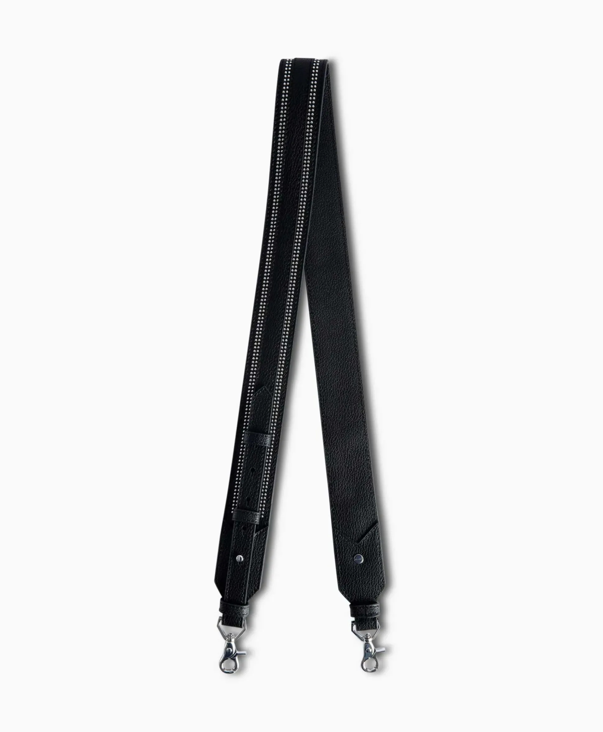 Zadig & Voltaire Riem Strap Adjustable Overstudded Zwart