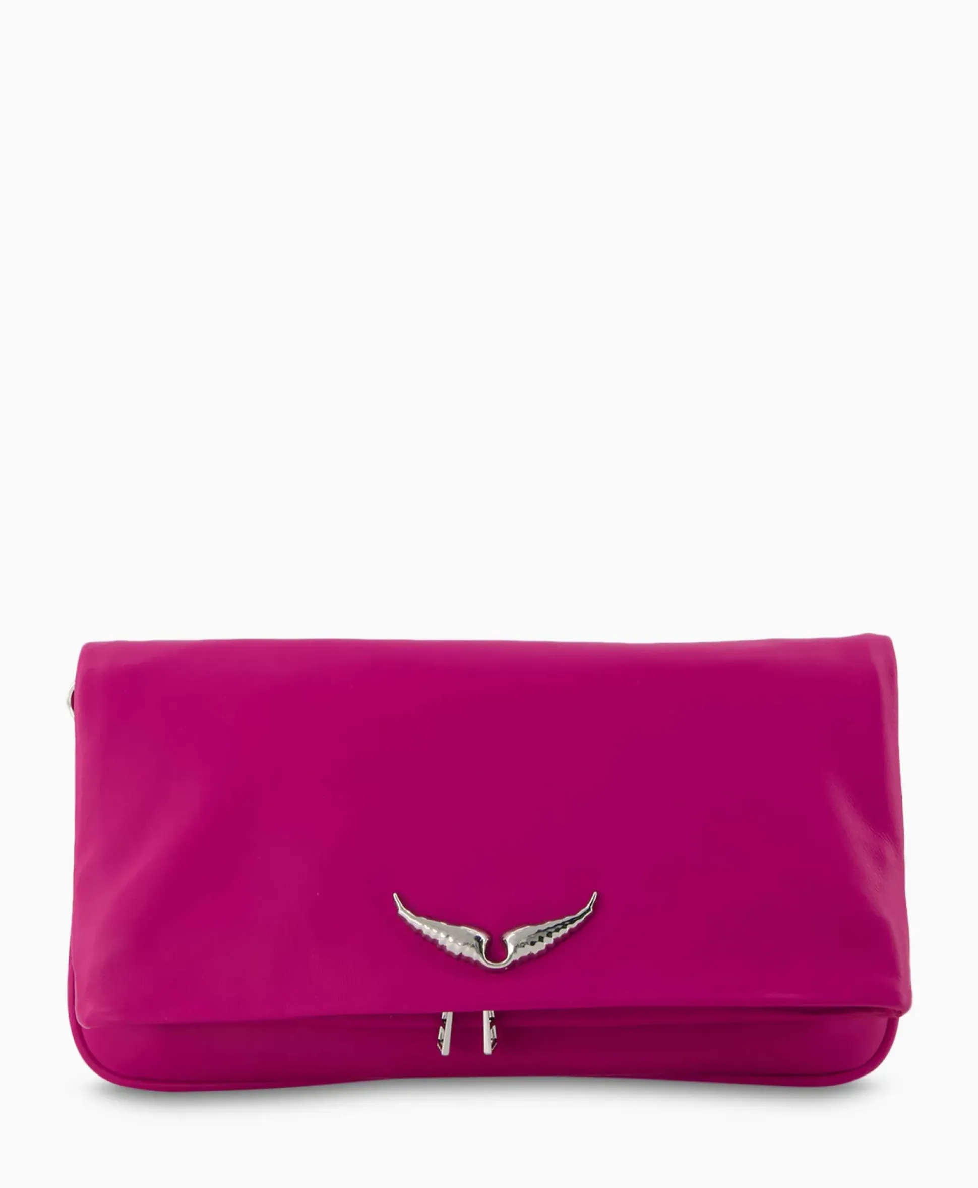 Zadig & Voltaire Schouder / Hand Tas Rock Eternal Smooth Calfskin Paars