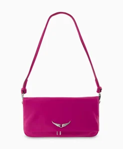Zadig & Voltaire Schouder / Hand Tas Rock Eternal Smooth Calfskin Paars