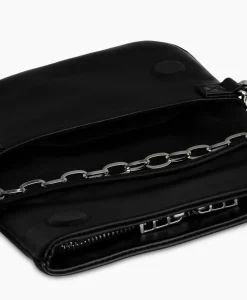 Zadig & Voltaire Schouder / Hand Tas Rock Eternal Smooth Calfskin Zwart