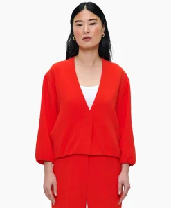 Zenggi Blazer Pofmouw Rood
