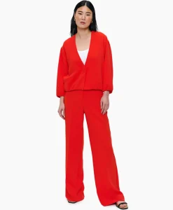 Zenggi Blazer Pofmouw Rood