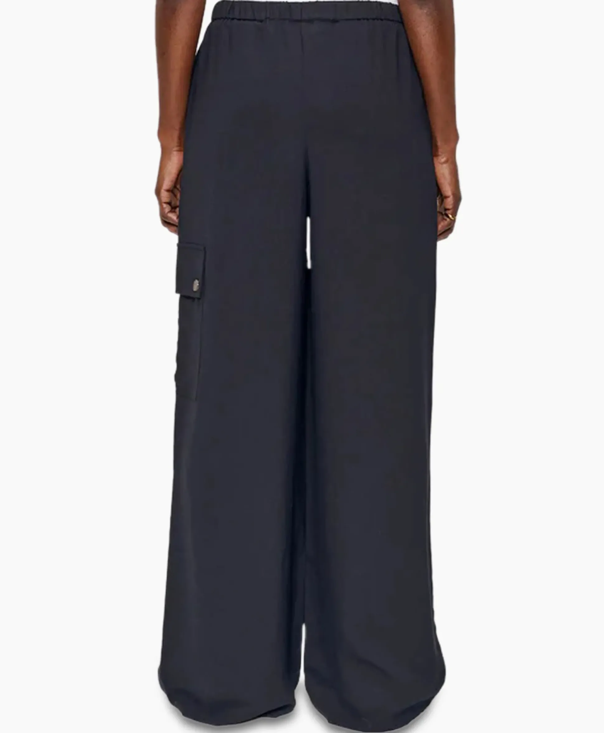 Zenggi Cargobroek Relaxed Donker Blauw