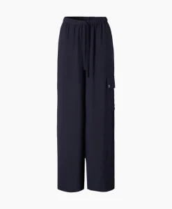Zenggi Cargobroek Relaxed Donker Blauw
