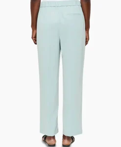 Zenggi Chino Japanese Crepe Relaxed Licht Groen