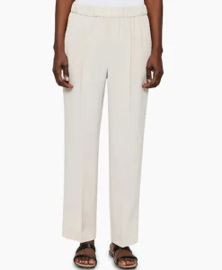 Zenggi Chino Japanese Crepe Relaxed Off White
