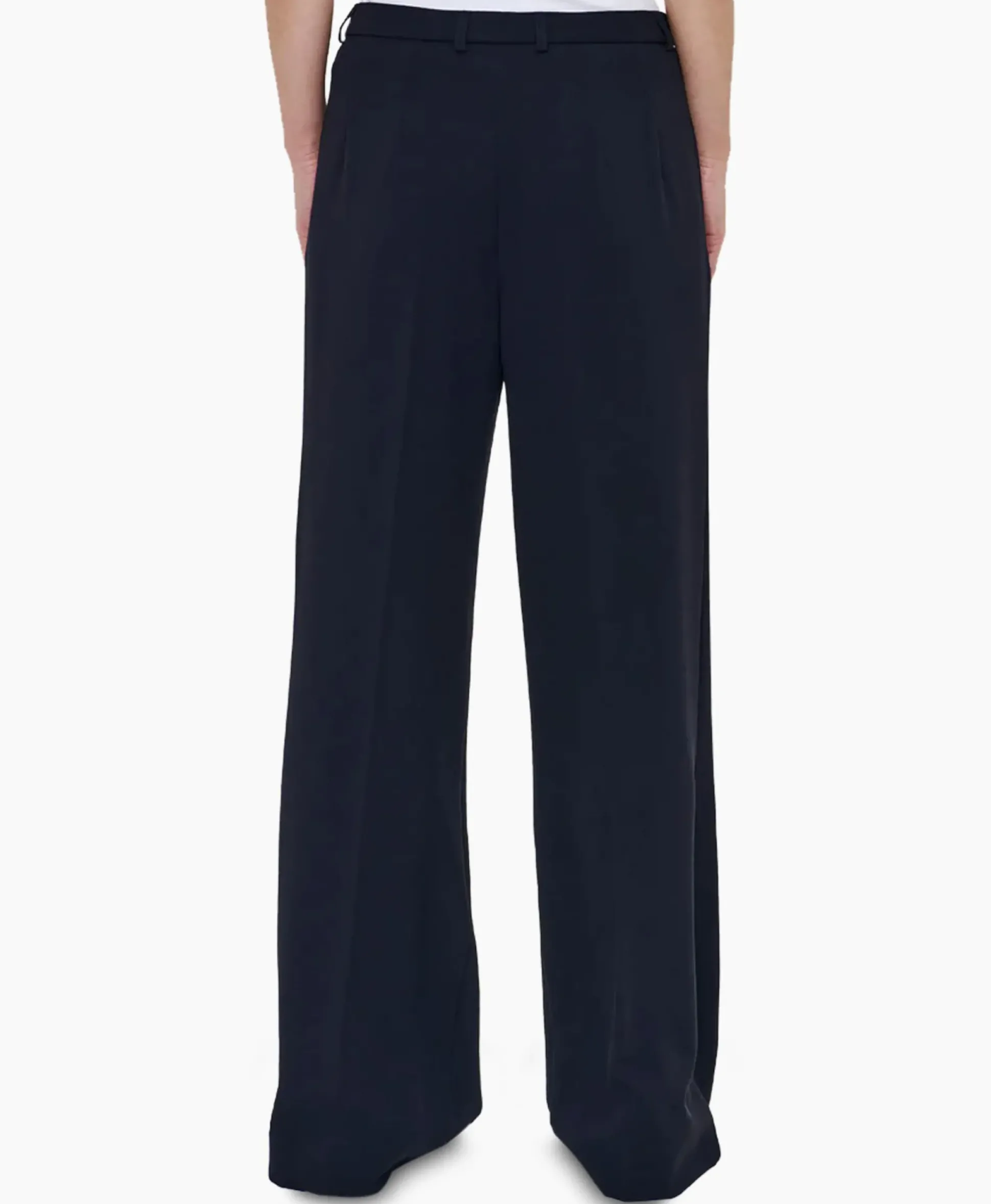 Zenggi Pantalon Techno Silk Donker Blauw