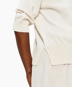 Zenggi Top Relaxed Short Sleeve Off White